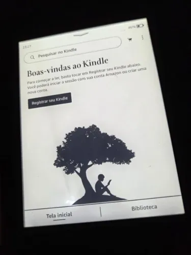 Kindle Paperwhite 7ª geração com capa dura