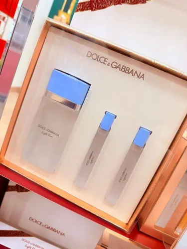 Kit light blue dolce gabbana