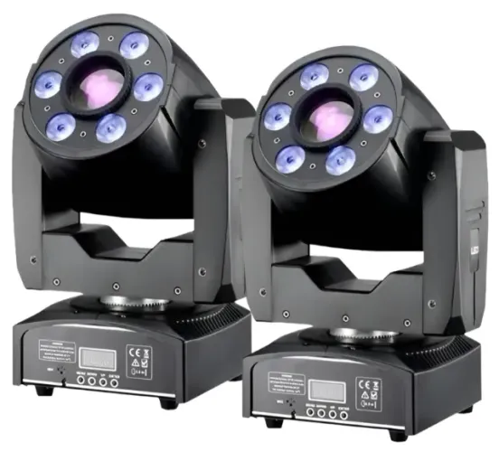 Moving 60w - 2 unidades com prisma