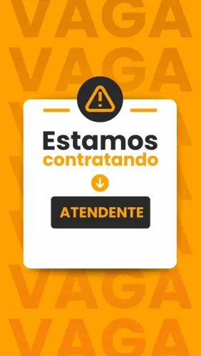 Vaga de atendente