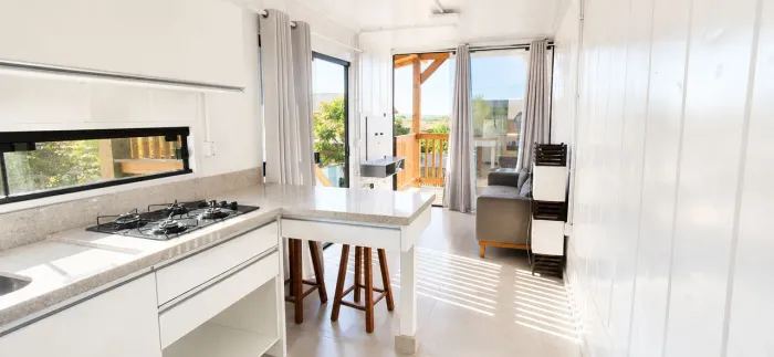 Apartamento Container no Novo Campeche 