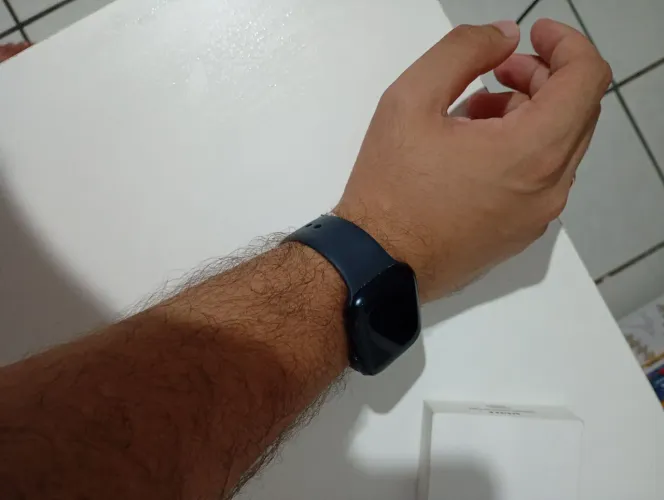 Apple Watch Series 8 45mm Midnight GPS - Impecável + 4 Pulseiras Extras