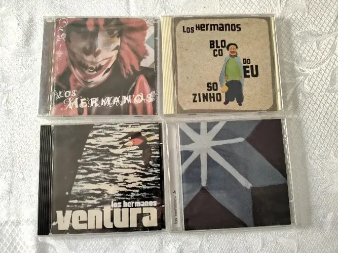 Coleção Los Hermanos - 4 CDs Originais (1999-2005) Zerados