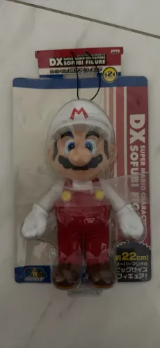 Super Mario Fire DX Sofubi Figure Banpresto Original Japão Lacrado Raro