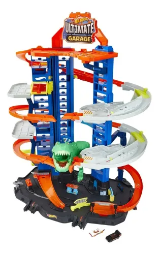 Hot Wheels Ultimate Garage Conjunto Pista T Rex 90cm - Mattel Gjl14