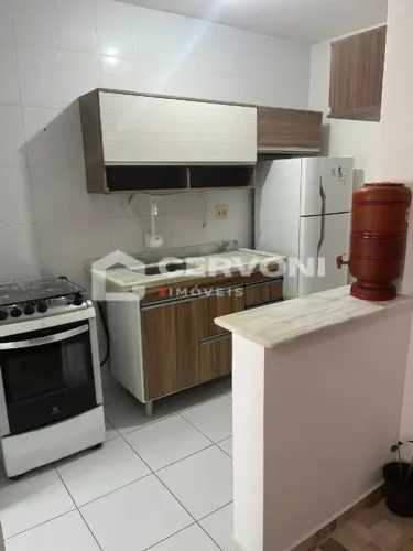 LUC Aluga Apartamento  Mobiliado 40m² - 1 Quarto - 1 Vaga no Condomínio Saveiro, Monte Cas