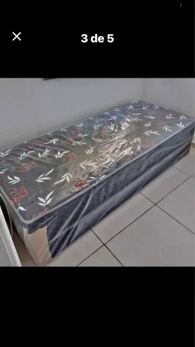 Cama box solteirão da fábrica