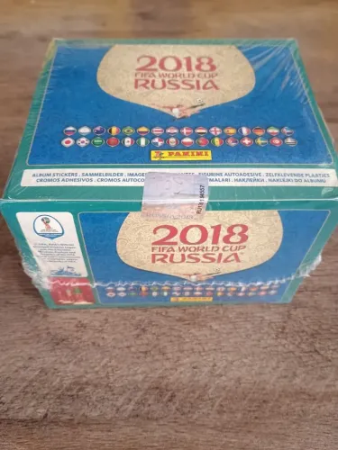 CAIXA LACRADA COPA 2018 SULAMERICANO (104 ENVELOPES; VERSO ROSA)