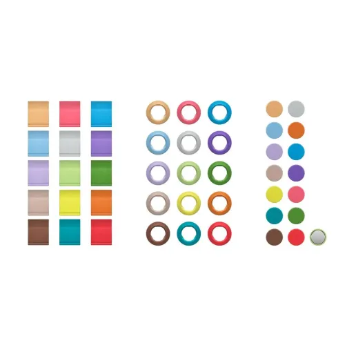 CONJUNTO DE CODIFICAÇÃO DE CORES ORIGINAL SENNHEISER EW-D / EW-DX