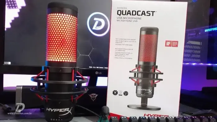 Microfone Gamer HyperX QuadCast