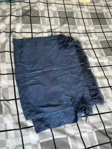 manta cor azul