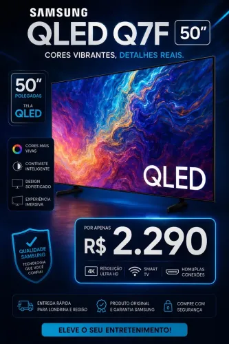 Tv Samsung 50 polegadas Qled