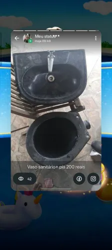 Vaso sanitário + Pia