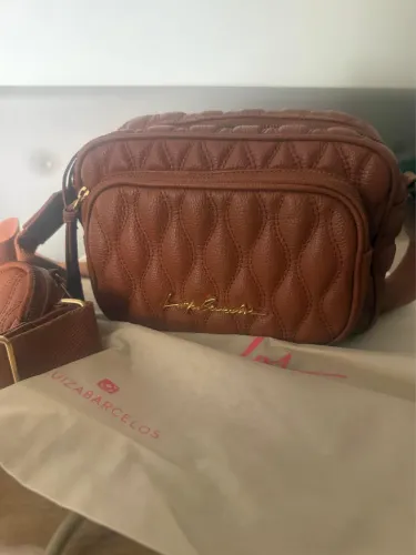 Bolsa Luiza Barcelos Bege Original