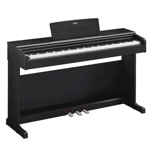 Yamaha YDP-145 Piano Digital Cor Preto Com Estante E Banco Loja Cascadura Rj Pronta Entreg