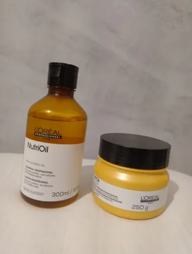 Kit L'Oréal Professionnel NutriOil - Shampoo + Máscara