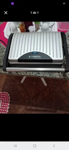 Grill/ Sanduíchera Cadence