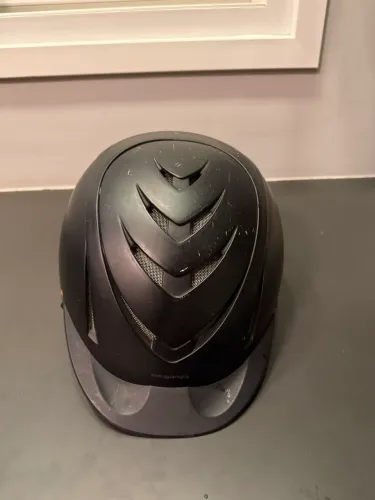 Capacete Regulável Hipismo 500 Fouganza - Preto