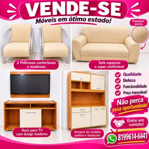 Móveis pra vender no precinho