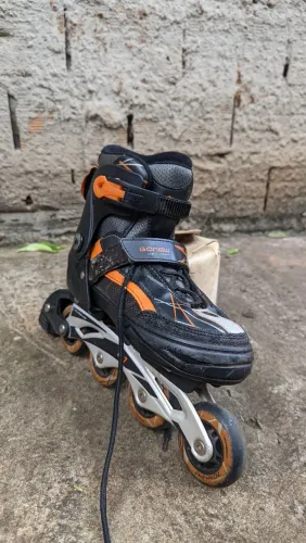 Patins Gonew In-line flexx 2.0 ajustável 36 ao 40