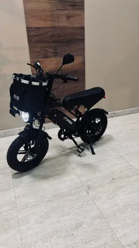 Bike Elétrica V20 Mini Adulto | 75 km Rodados | NFC + Alarme + Nota Fiscal