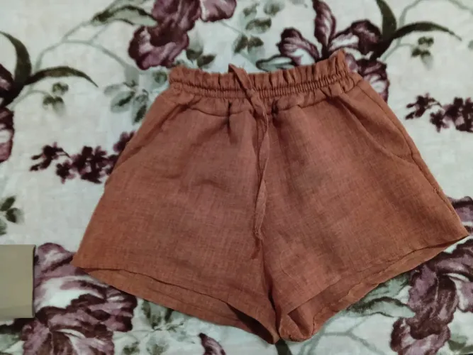 Short rosa tamanho M