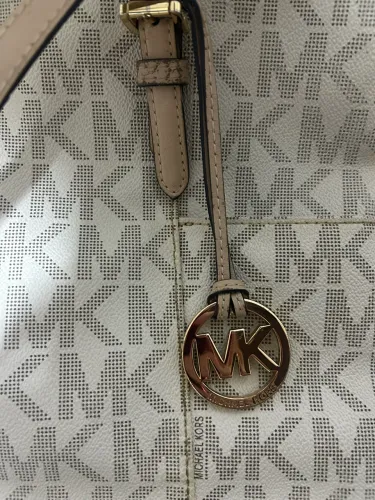 Bolsa Michael Kors jet set branca