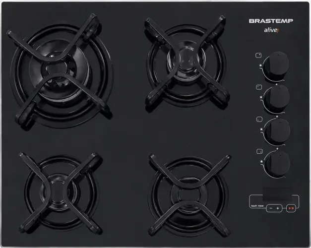 FOGÃO COOkTOP BRASTEMP 4 TREMPES - usado ótimo estado.