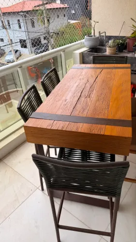 Mesa bistrô 4 lugares