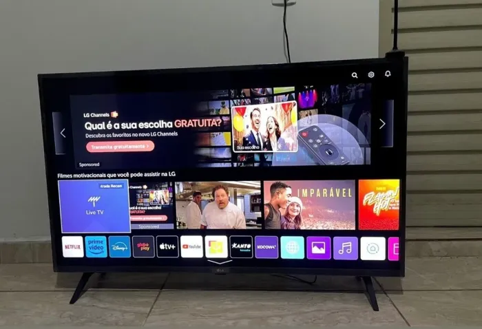 Smart TV LG 43? HDR Ativo, ThinQ Al Inteligencia Artificial