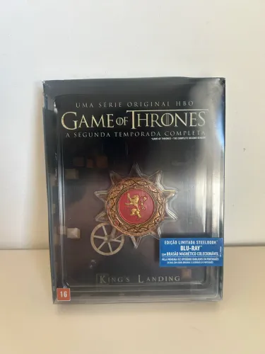 Blu Ray Game Of Thrones Segunda Temporada Steelbook