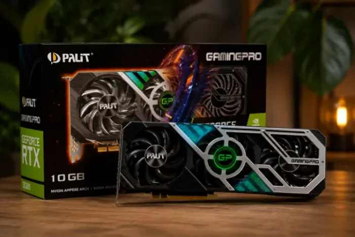 Placa de Vídeo Nvidia RTX 3080 Palit GAMING PRO 10Gb