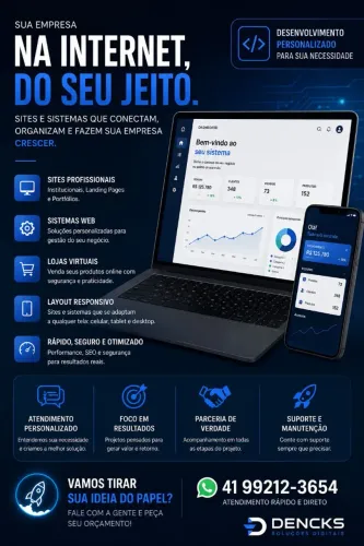 Faço seu site