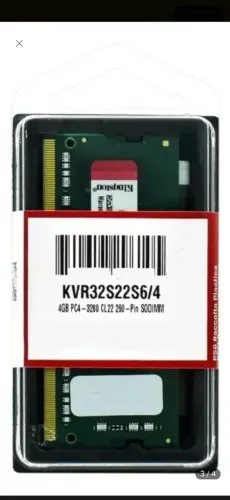 Memória ram ddr4 notebook