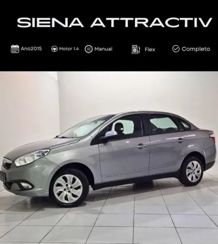 Fiat Siena Attractive 1.4 Fire Flex 8V 4P 2015