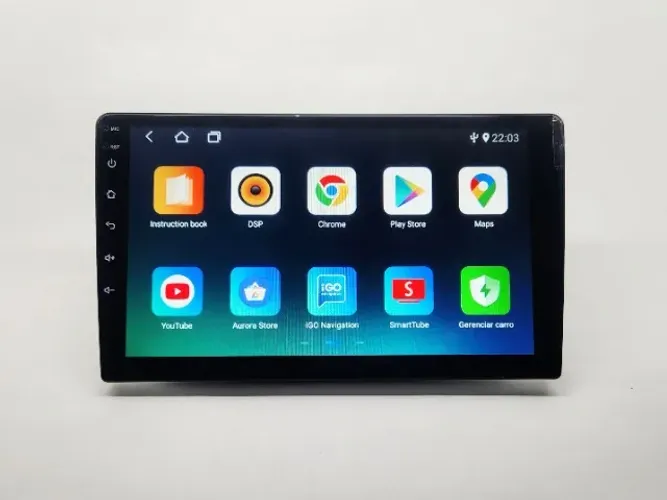 Multimídia Android 9 polegadas 2din GPS