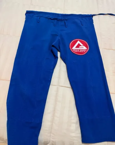 1 Calça Gracie Barra Azul A2