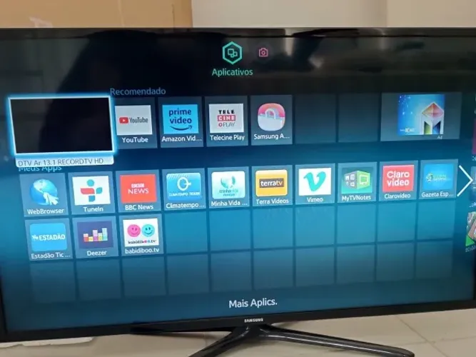 Smart TV 3D 40" Samsung Full HD (TV funcionando mas com alguns problemas na imagem.)
