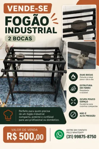 Fogão industrial