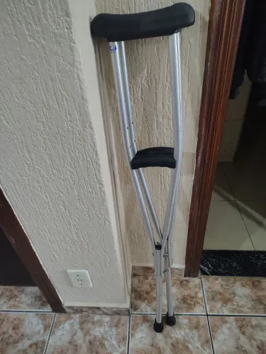 Muleta axilar alumínio Indaiá 