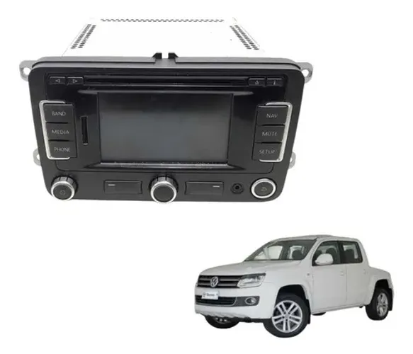 Multimídia Volkswagen Amarok 2016 Cinza