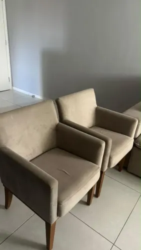 2 Poltrona tecido Jacaúna