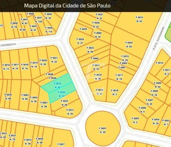 Terreno à venda, 640 m² por R$ 5.800.000,00 - Vila Guilhermina - São Paulo/SP