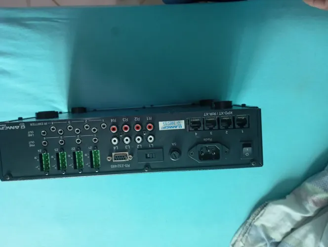 amplificador digital multiroom de 4 canais da AMCP Eletrônica