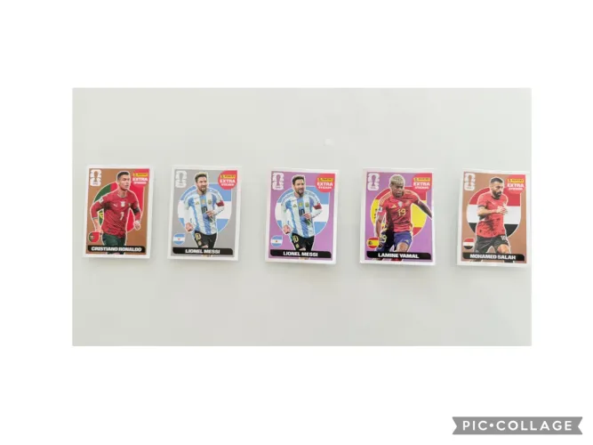 Kit figurinhas legend Copa 2026