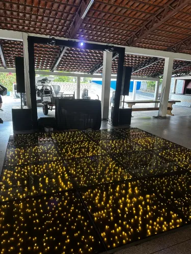 Iluminação para festas pista de dança 