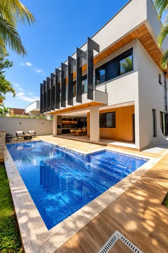 CASA DE ALTO PADRÃO MOBILIADA PARA LOCAÇÃO | ALPHAVILLE