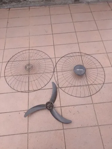 Par de grande+Elice para ventilador ventisol 60cm