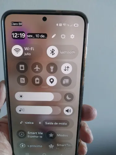 Celular 5g samsung S25FE ,256gb, claro, um mês de uso ,estado de novo