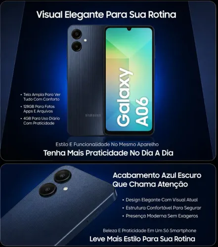GALAXY A06 AZUL ESCURO
